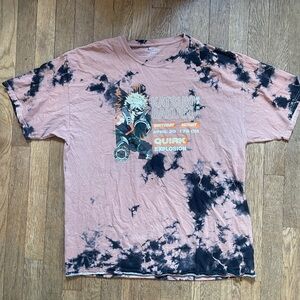 My Hero Academia Bakugo Graphic Tie-Dye T-Shirt